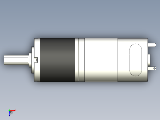 DFX36R 永磁直流行星齿轮减速电机[RS55S-2442(H)]俯视缩略图