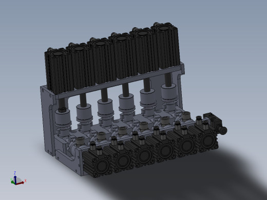 水流量传感器耐压工装