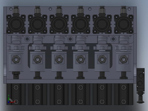 水流量传感器耐压工装前视缩略图