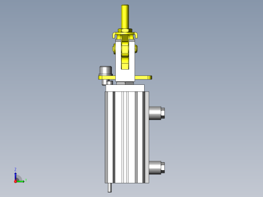 自动夹紧夹具右视缩略图