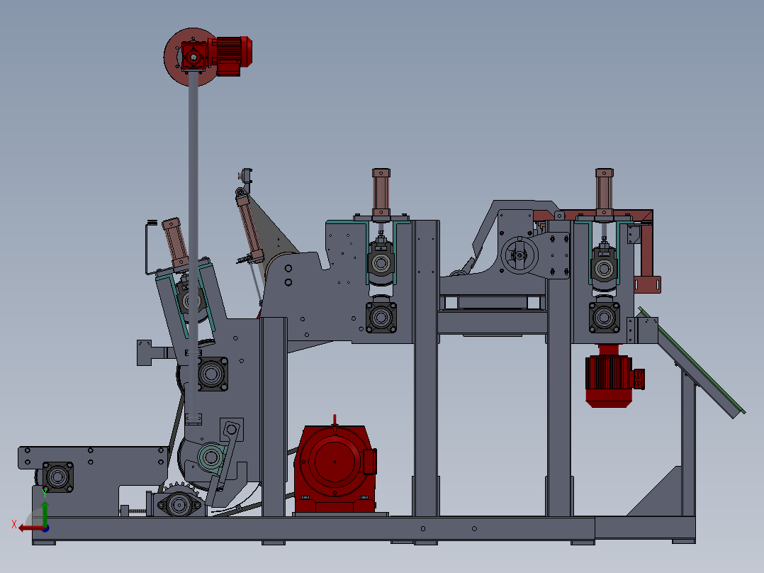 自动裁布机SW16可编辑后视图