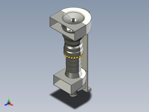 sgt-700燃气轮机3D数模图纸 STEP格式