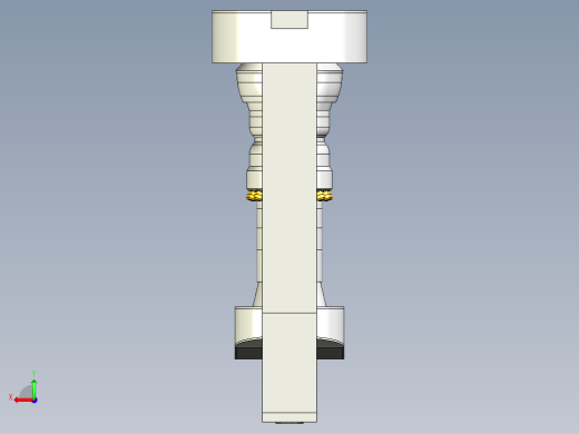 sgt-700燃气轮机3D数模图纸 STEP格式后视缩略图