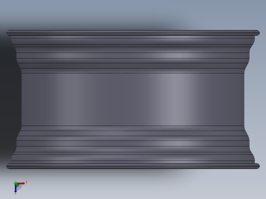 solidworks 法拉利车轮轮毂俯视缩略图