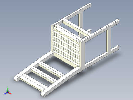 椅子1正等轴测缩略图