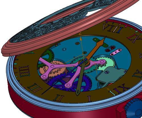 古董怀表的内部精妙结构缩略图