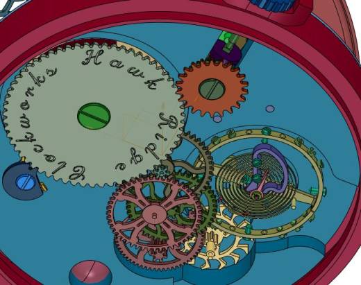 古董怀表的内部精妙结构缩略图