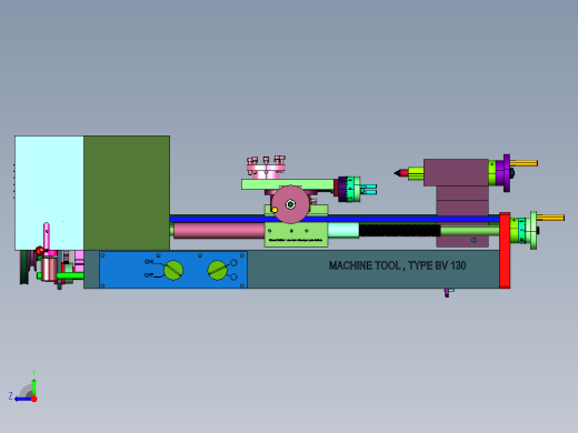 无刷微型木工机床右视缩略图