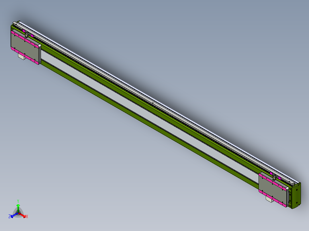 威洛博LC系列3d模型模组2LC14S2Y-S1600正等轴测图