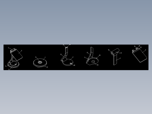 教学用稿件固定装置