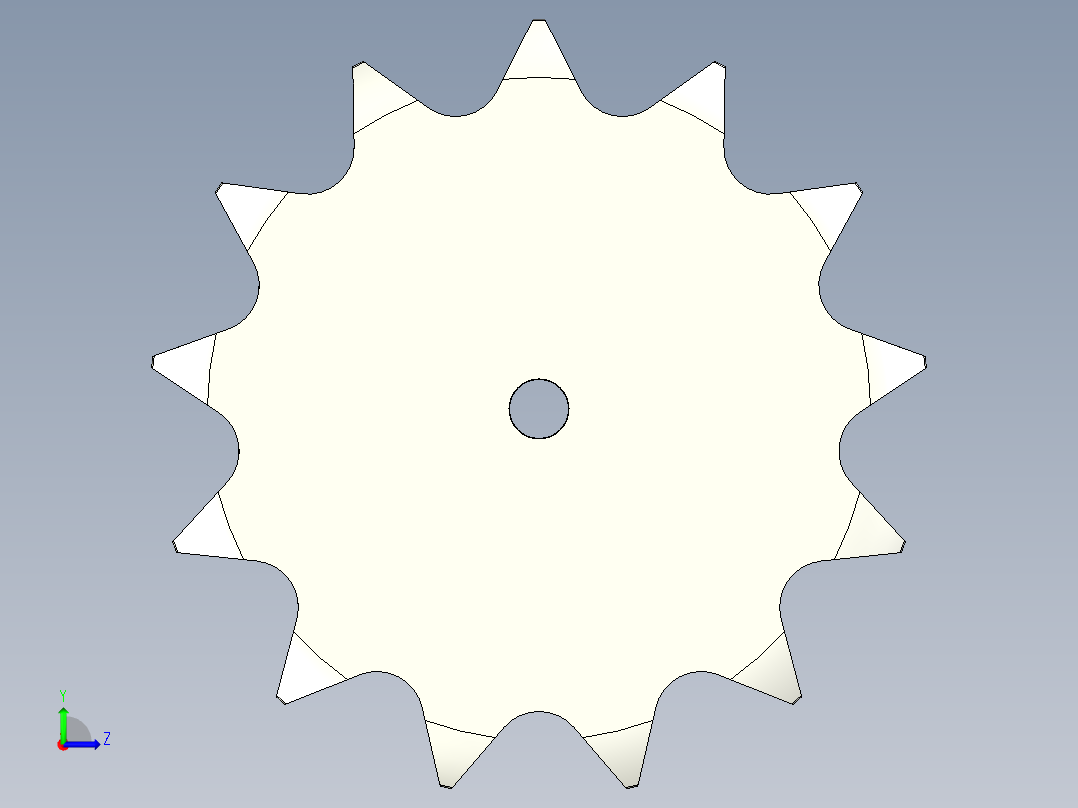 链轮-Sprocket_13-15-20--__3_.stp左视图