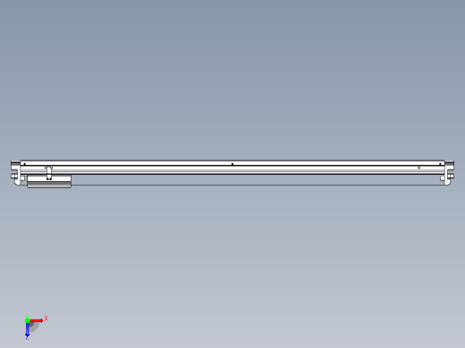 威洛博VL系列直线电机模组-VL22H2-S1350俯视缩略图