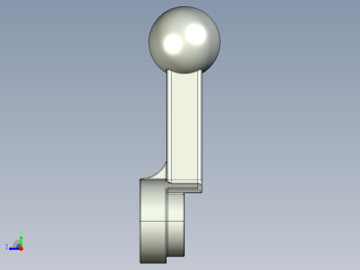 气缸电机-2852 Old Grey Technic Engine Connecting Rod右视缩略图