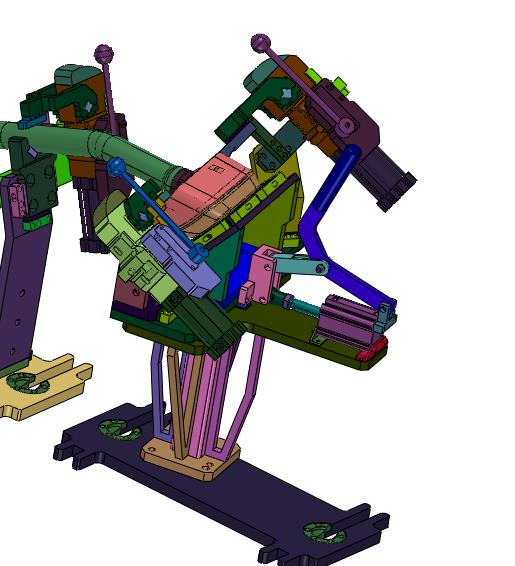 汽车装饰尾管焊接工装