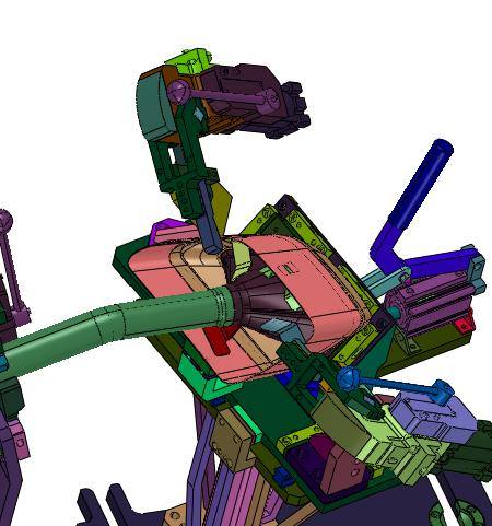 汽车装饰尾管焊接工装缩略图