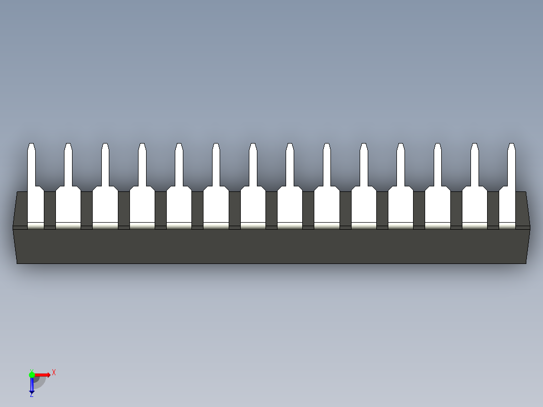 集成电路封装-MS-001BF俯视图
