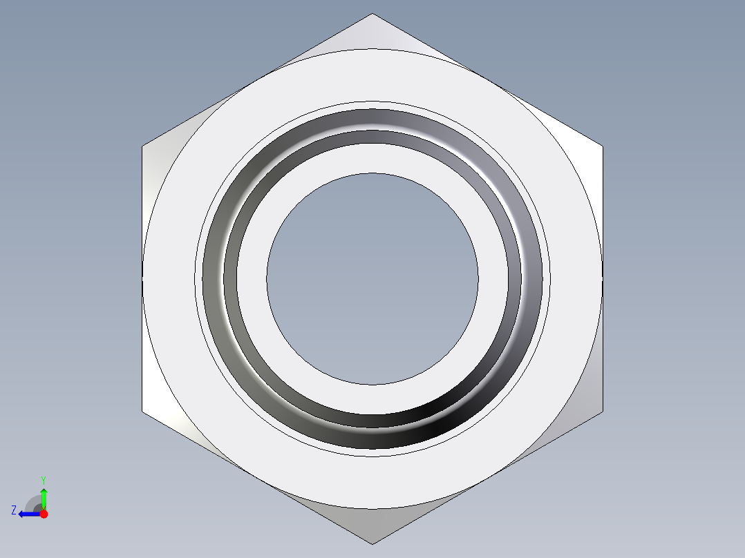 卡套式工业通用硬管接头EO_Swivel_connector_EGEO30SMCF右视图