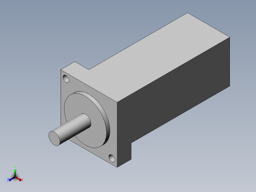 安川SERVO伺服.SLDPRT1正等轴测缩略图