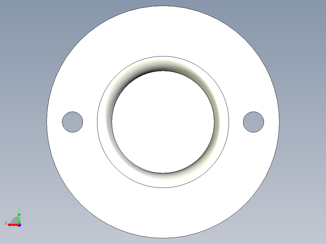 萬向滾珠56-3D多系列多零件图纸模型后视图