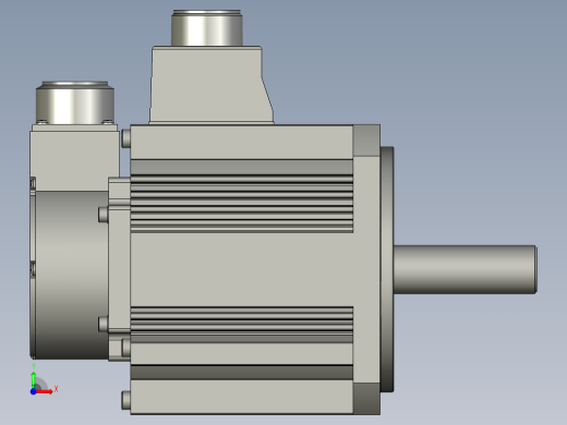6000W MGME伺服马达前视缩略图