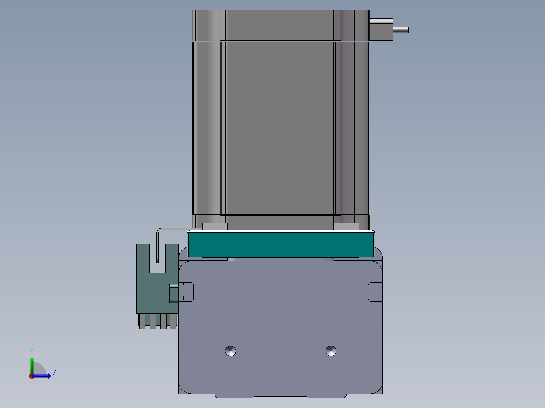 MTB同步带半封闭MTB6-BW-57左视图