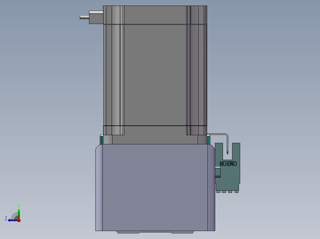 MTB同步带半封闭MTB6-BW-57右视图