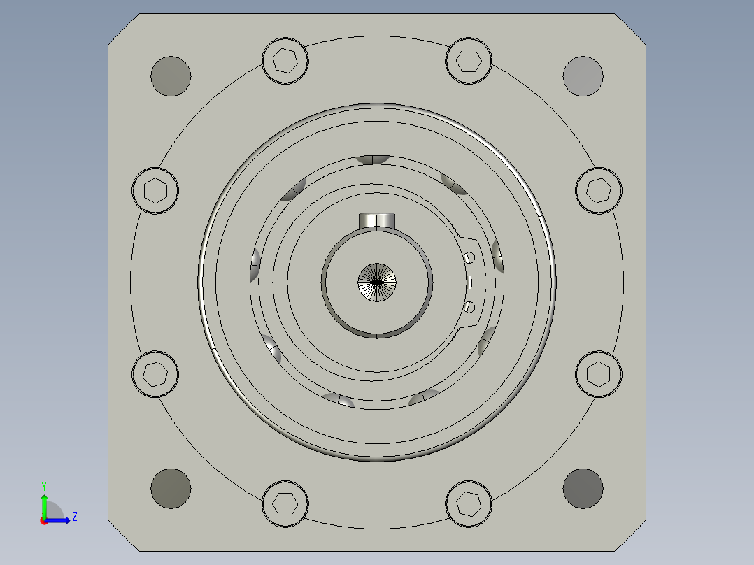 直齿PLF120-L1-8 22-110-145-M8.STEP左视图