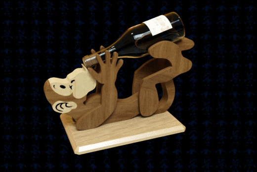 激光切割啤酒猴子CAD-SolidWorks-step格式缩略图