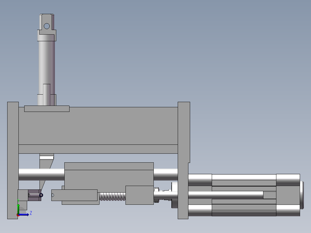 高压气动压管机左视图