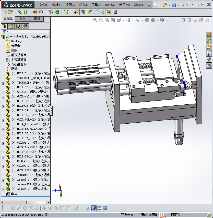 高压气动压管机
