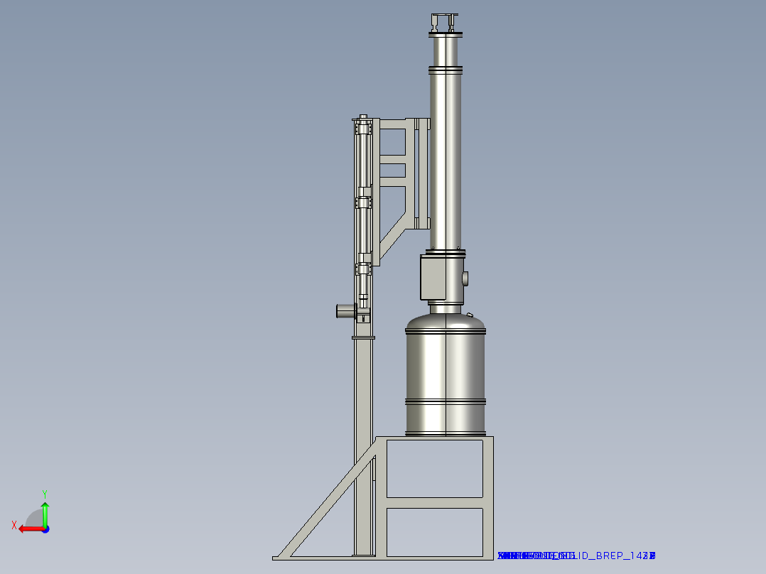 直拉单晶炉体424736===10后视图