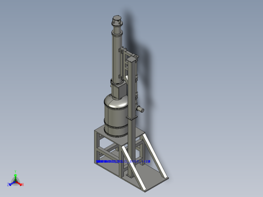 直拉单晶炉体424736===10正等轴测缩略图