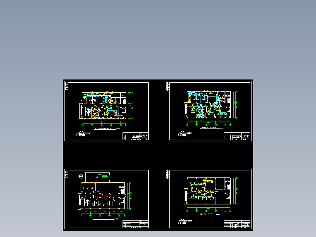 某药厂GMP改造净化空调图
