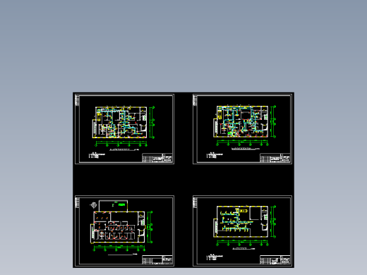某药厂GMP改造净化空调图