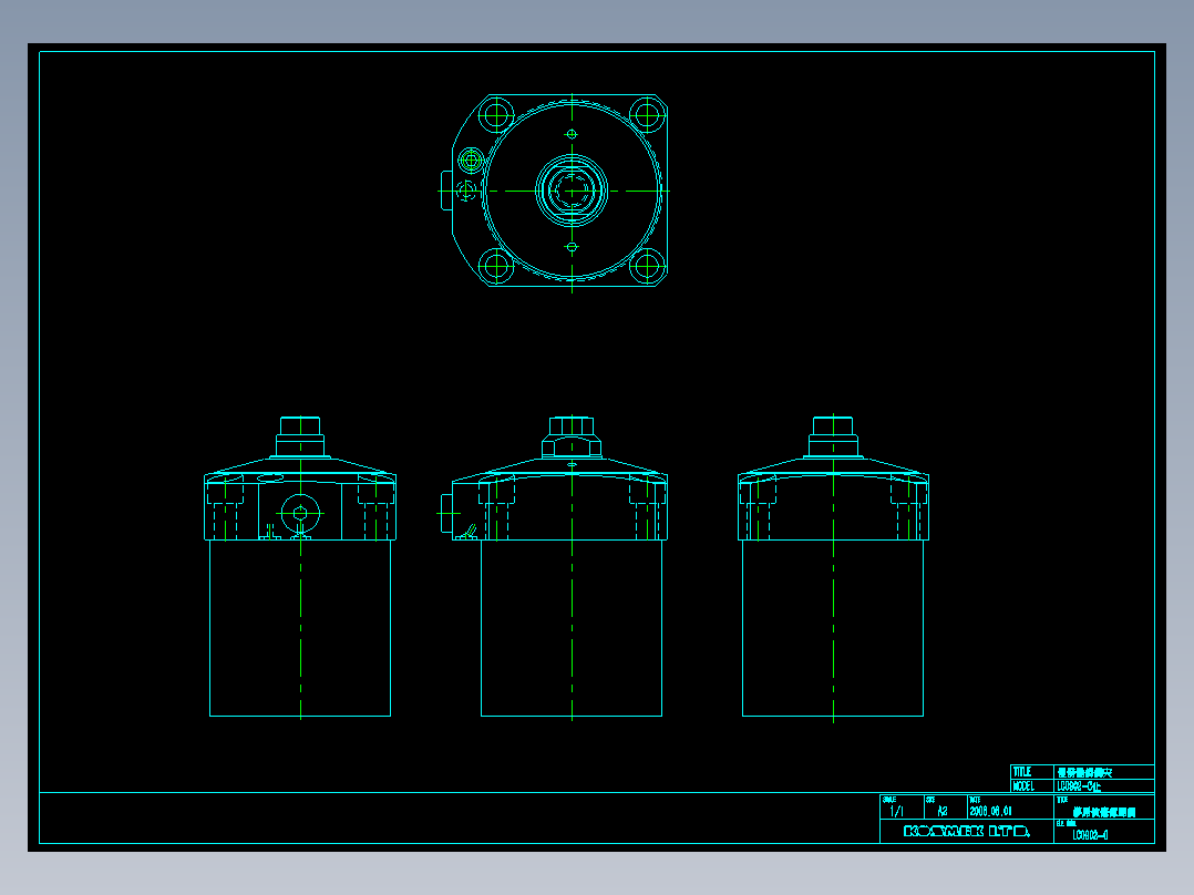 KOSMEKLC0902-Cx多系列多零件图纸模型多系列多零件图纸模型