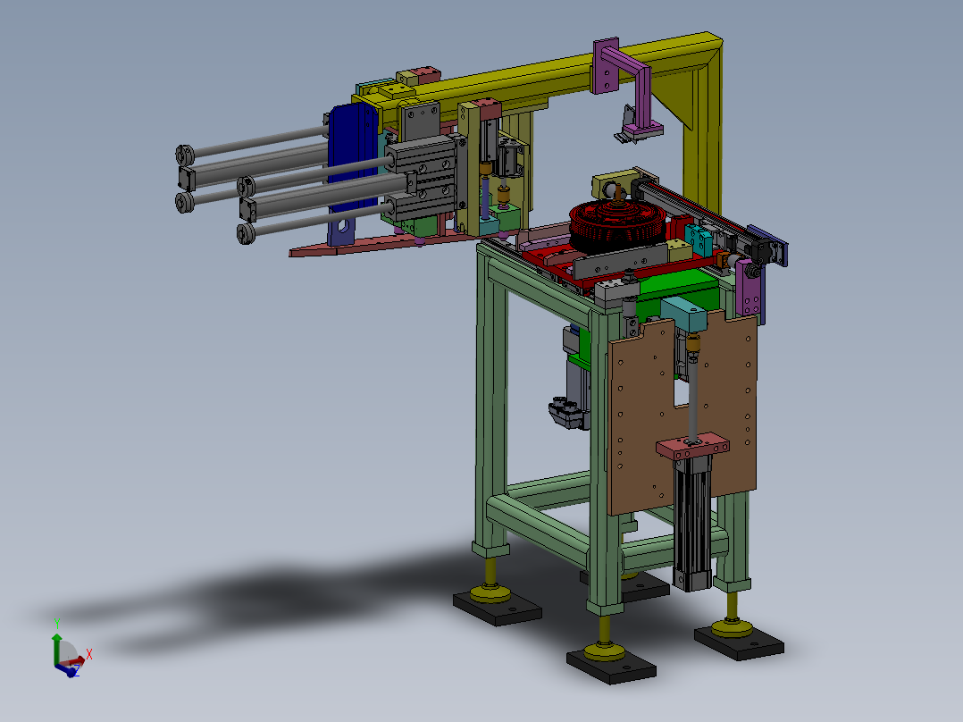 C1汽车车轮钢圈加工 sw16