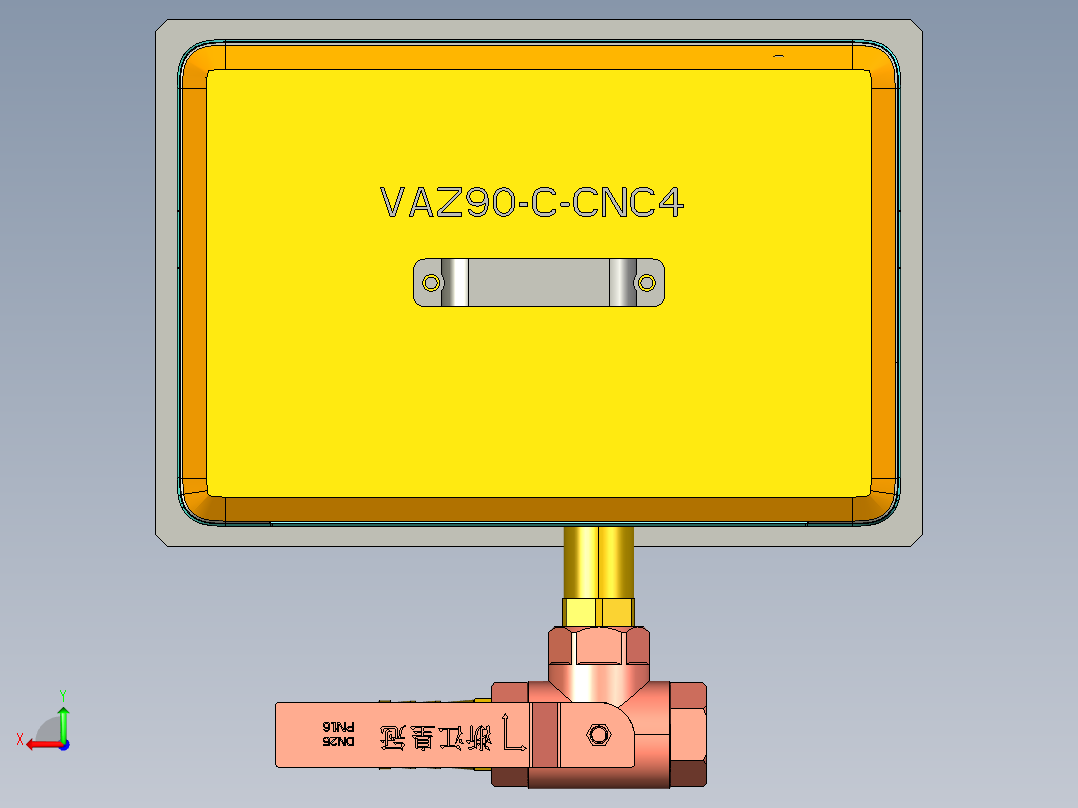 vaz90-c-cnc4笔记本CNC工装夹具三维模型-0912后视图