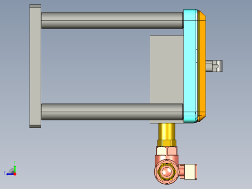 vaz90-c-cnc4笔记本CNC工装夹具三维模型-0912右视缩略图