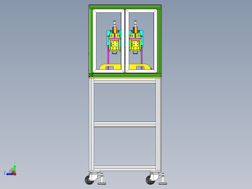 电子模块插头组装机右视缩略图