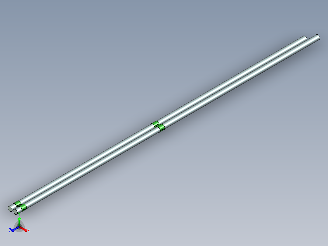 精益管 (66)正等轴测图