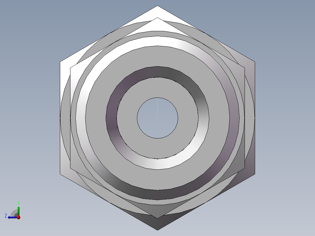 直通同径度接头、2D-16右视图