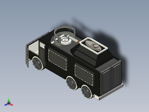 B2003998-土耳其装甲警车正等轴测缩略图