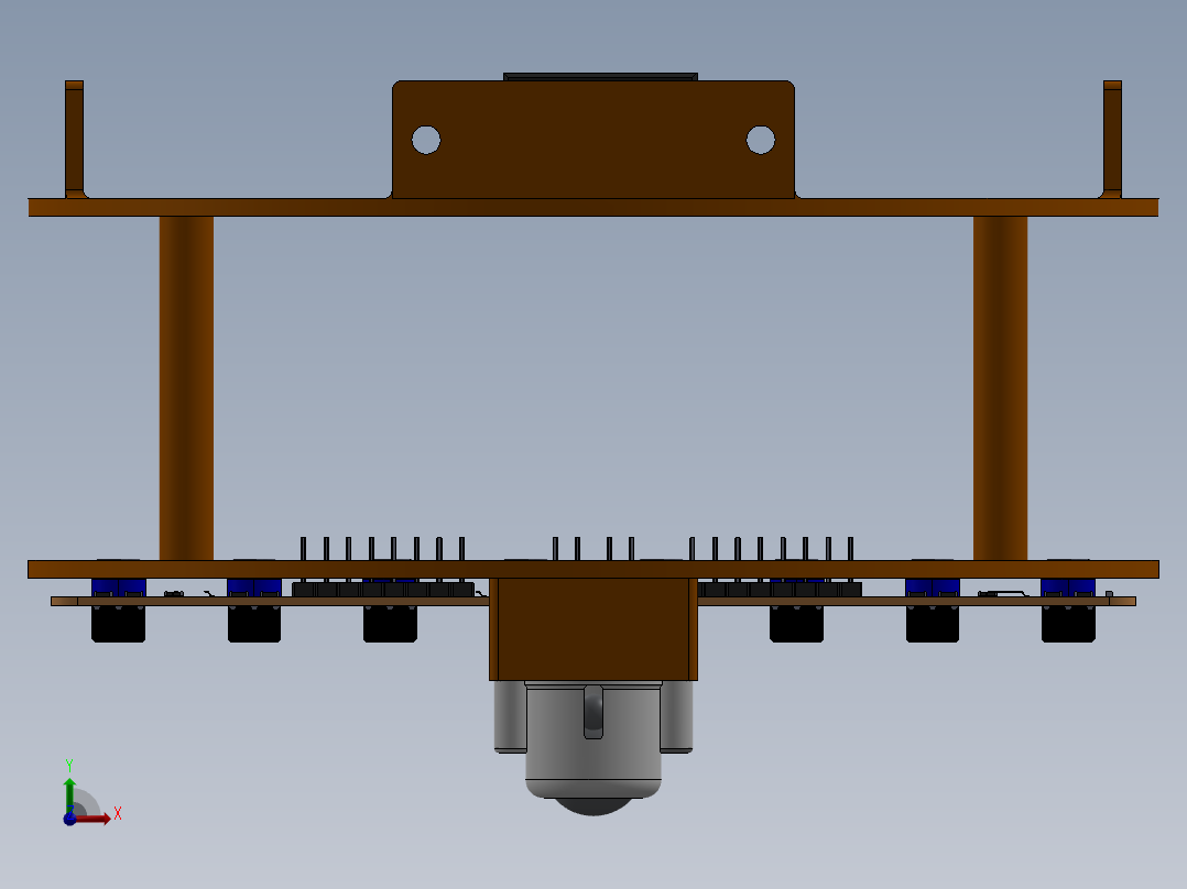AGV小车、AGV(96)前视图