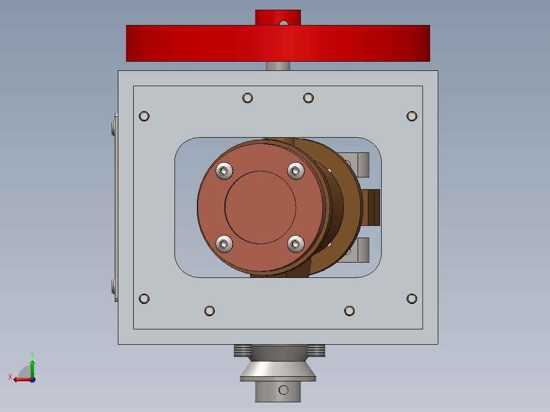 泵、水泵(150)后视图