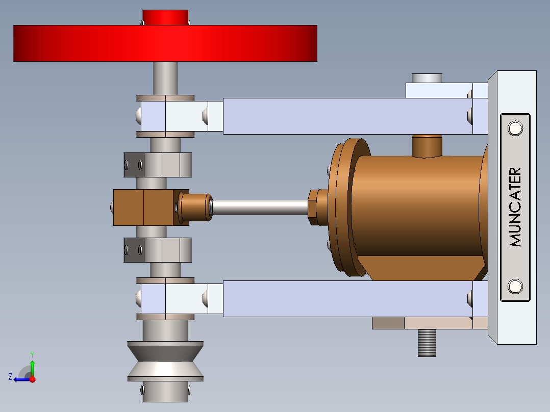 泵、水泵(150)右视图