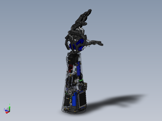 基于ESP32的上肢假肢手（6 自由度机械手臂） sw24