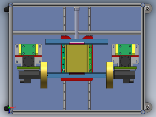 自动定长切割机俯视缩略图