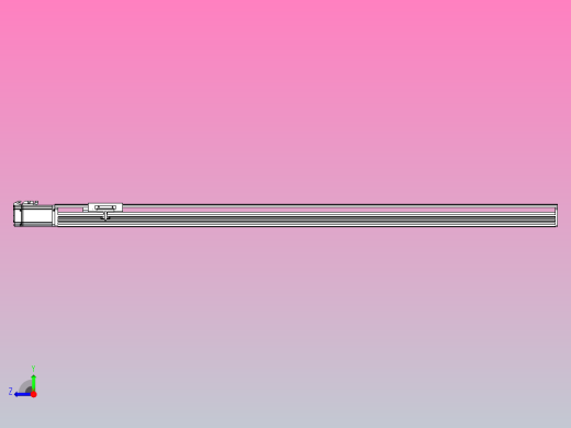 日规模组半封闭丝杆TPA-HNR-110D-1610C-L1200-M-C-P40-N3右视缩略图