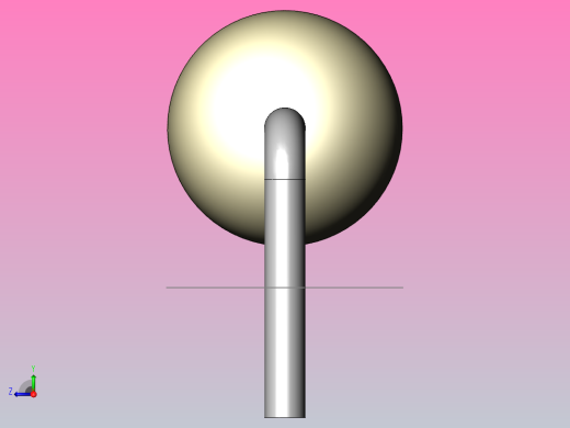 Axial0_4_100K电阻电子电容右视缩略图