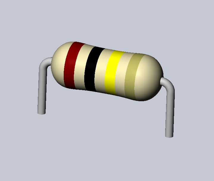 Axial0_4_100K电阻电子电容